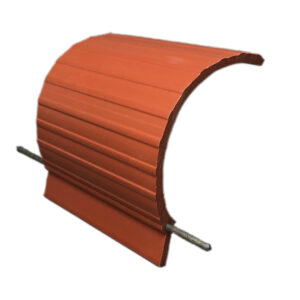 cache cables fibre optique Cable Cover couleur rouge brique