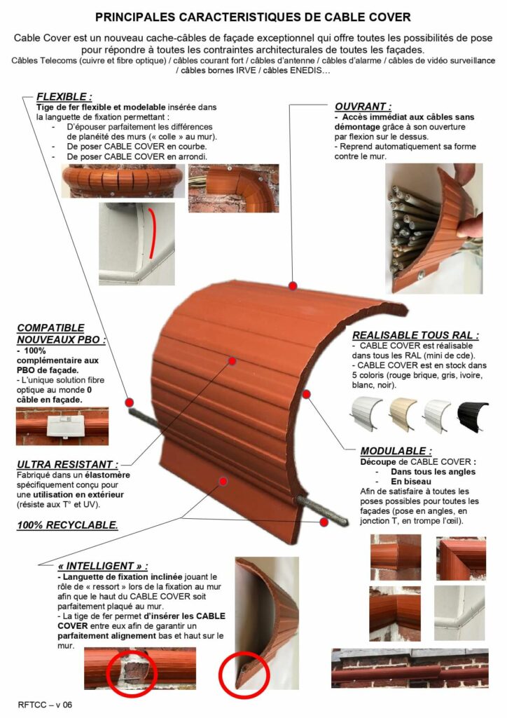 Résumé de fiche technique Cable Cover