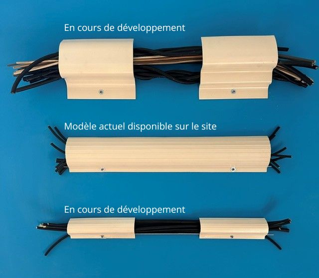 Caches câbles pour toutes les façades